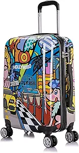 funky rolling suitcase