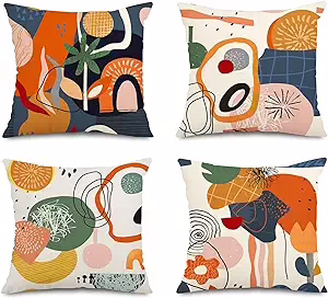 eclectic pattern throw pillows