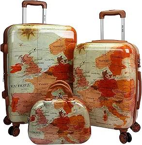 funky rolling suitcase