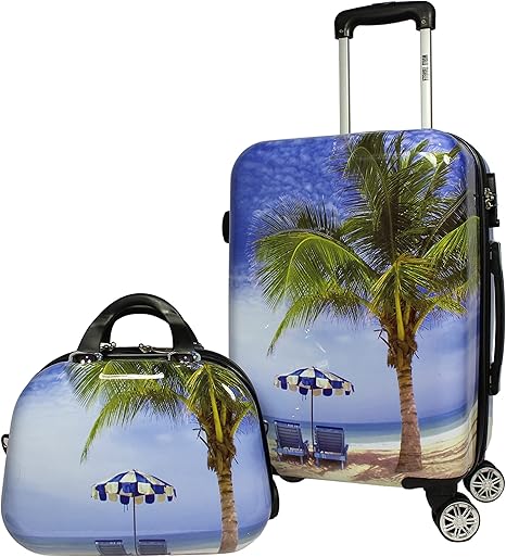 funky rolling suitcase