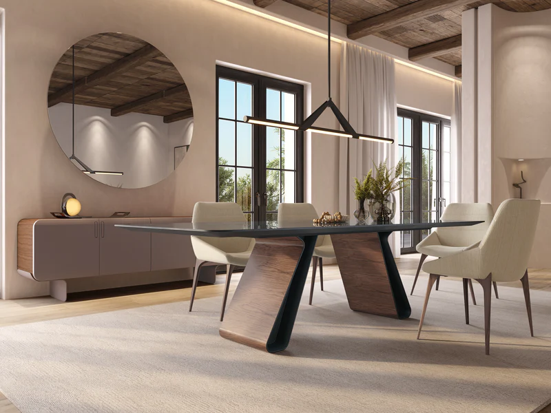 MODLOFT high end dining room modern set 
