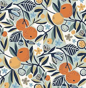 stick on wallpaper abstract peaches