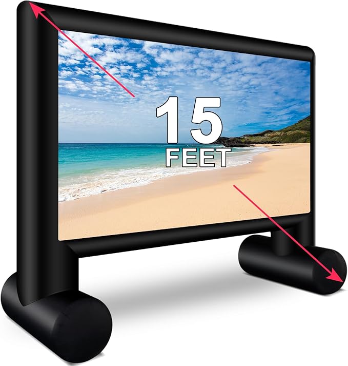 inflatable outdoor movie screen